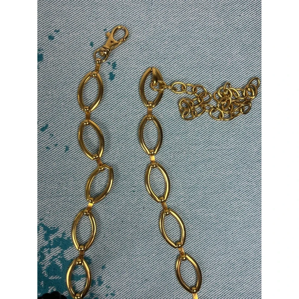 Belly‎ Chain Gold Belt Y2K Adjustable Waist Body Jewelry Fashion Accessory Retro